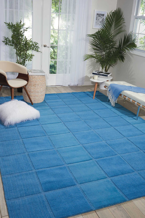 Nourison Westport WP31 Blue 4'x6'  Area Rug