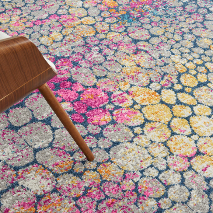 Nourison Passion 7'x10' Yellow Multicolor   Area Rug
