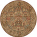 Nourison Living Treasures LI02 Multicolor 6' Round Area Rug