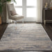 Nourison Rustic Textures RUS04 Beige and Grey 4'x6' Rustic Area Rug