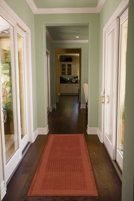 Nourison Westport WP20 Red 8' Runner  Hallway Rug