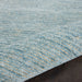 Nourison Weston WES01 Light Blue 8'x11' Oversized Textured Rug