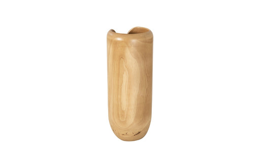 Interval Wood Vase, Natural, Medium