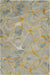 Nourison Symmetry SMM05 Gold and Grey 4'x6' Area Rug