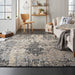 Nourison Majestic 8'x10' Charcoal Grey Vintage Area Rug