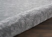 Nourison Opaline OPA14 Grey 4'x6' Area Rug