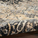Nourison Majestic 8'x10' Charcoal Grey Vintage Area Rug