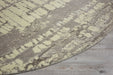 Nourison Twilight TWI10 Grey 8' Round Large Rug