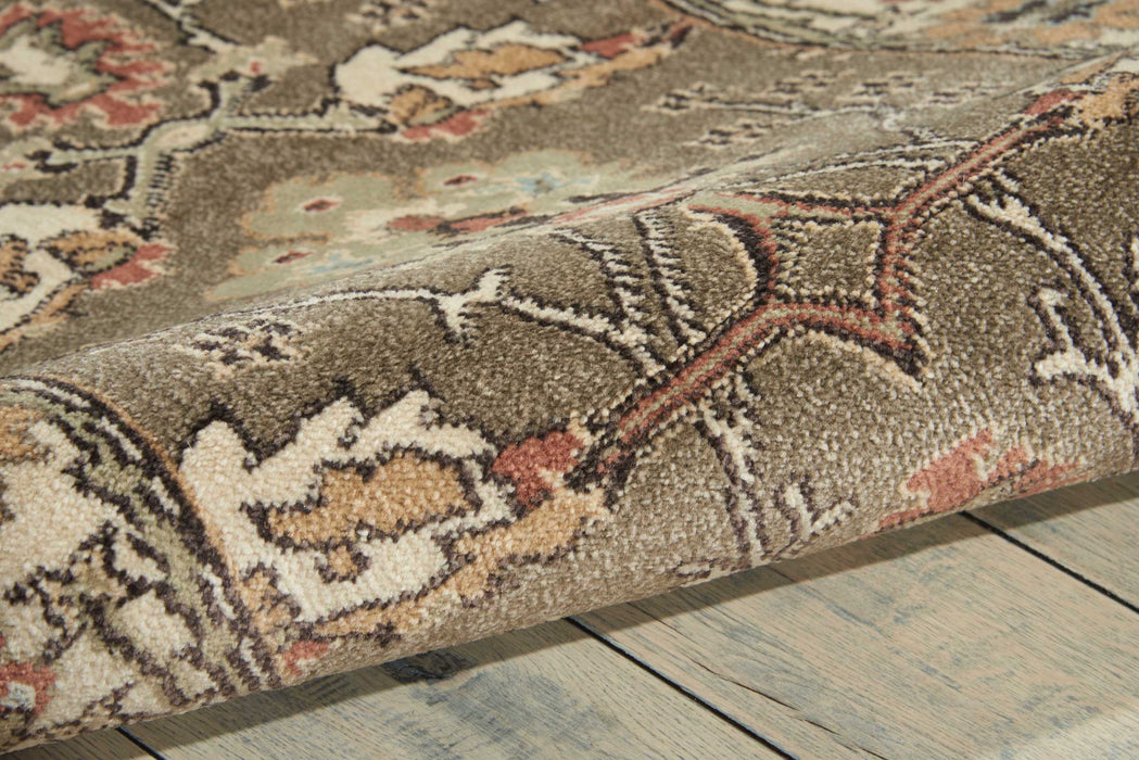 Nourison Walden WAL04 Grey 4'x6'  Area Rug