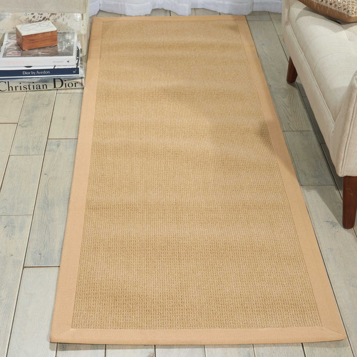 Nourison Sisal Soft SSF04 Beige 8' Runner Hallway Rug