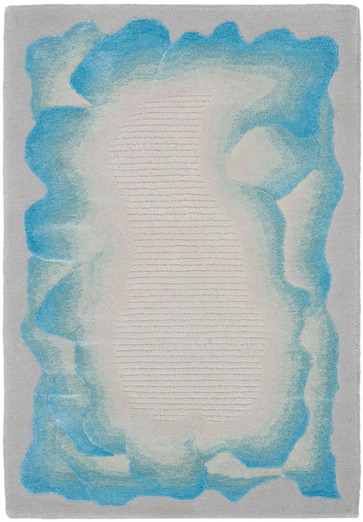 Nourison Prismatic 2' x 3' Sea Mist Blue Area Rug