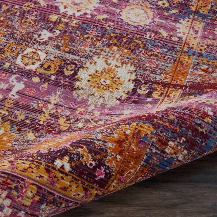 Nourison Vintage Kashan 5' x 7'  Boho  Area Rug