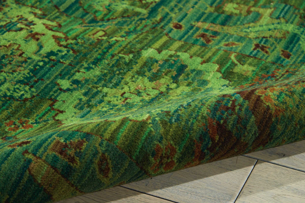 Nourison Timeless TML10 Green 10'x14'   Rug