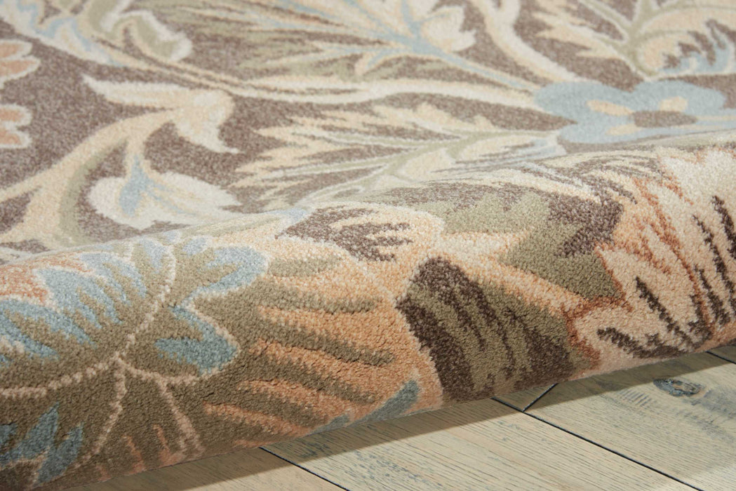 Nourison Walden WAL02 Grey 4'x6'  Area Rug