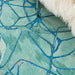Nourison Symmetry SMM05 Aqua 5'x8' Area Rug