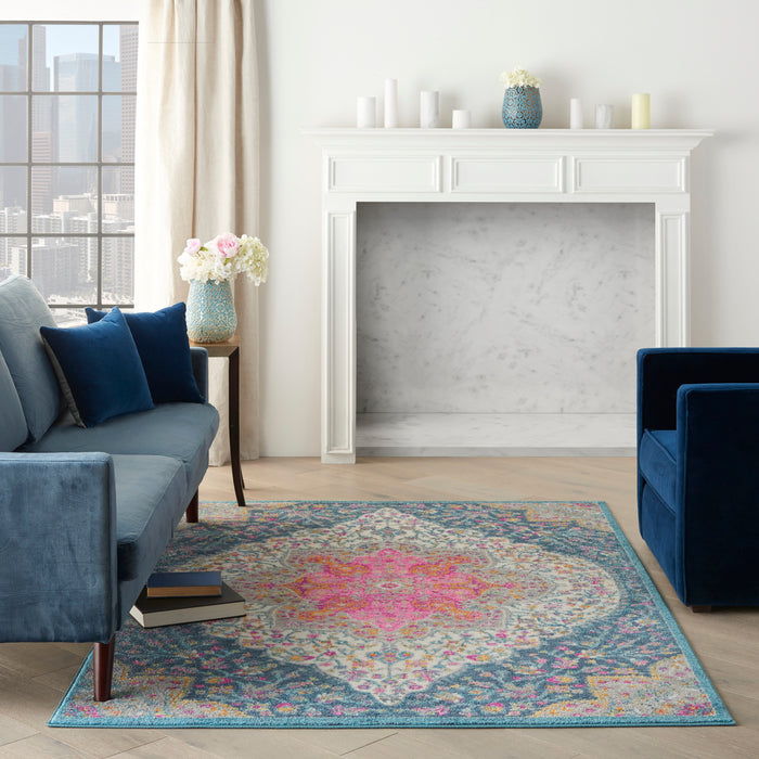 Nourison Passion 4'x6' Multicolor   Area Rug