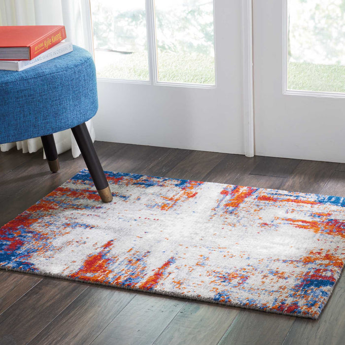 Nourison Twilight 2' X 3' Multicolor Abstract Area Rug