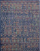 Nourison Ankara Global ANR08 Navy Blue Multicolor 8'x10' Large Low-pile Rug
