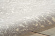 Nourison Twilight TWI12 Grey and White 9'x12' Oversized Rug