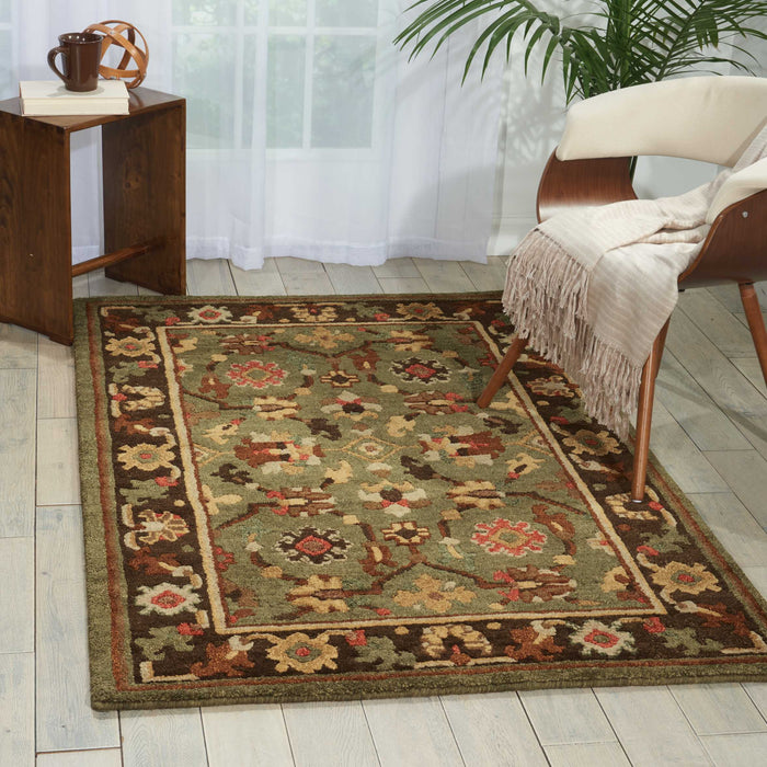 Nourison Tahoe TA10 Green 4'x6' Area Rug