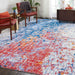Nourison Twilight TWI25 Red and Blue 9'x12' Oversized Rug