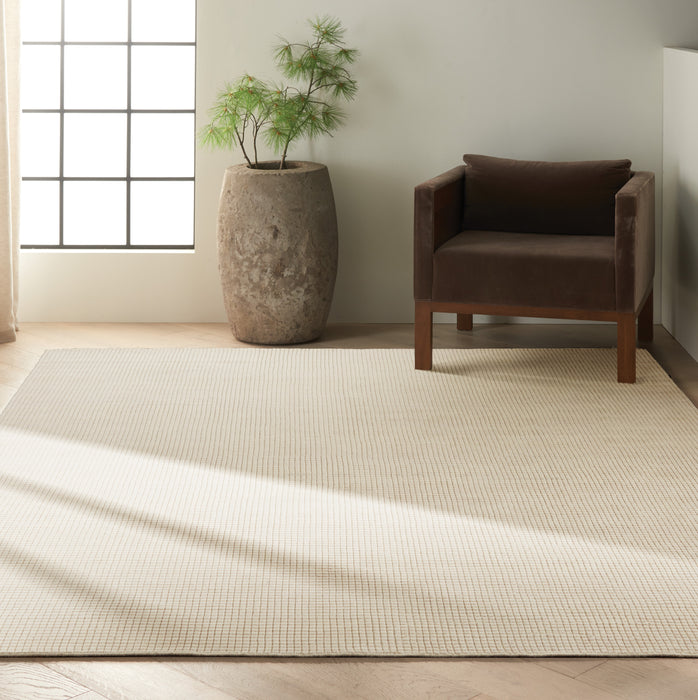Calvin Klein Pretoria 8' x 10' Beige  Modern   Area Rug