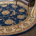 Nourison 2000 6' Round Navy Area Rug
