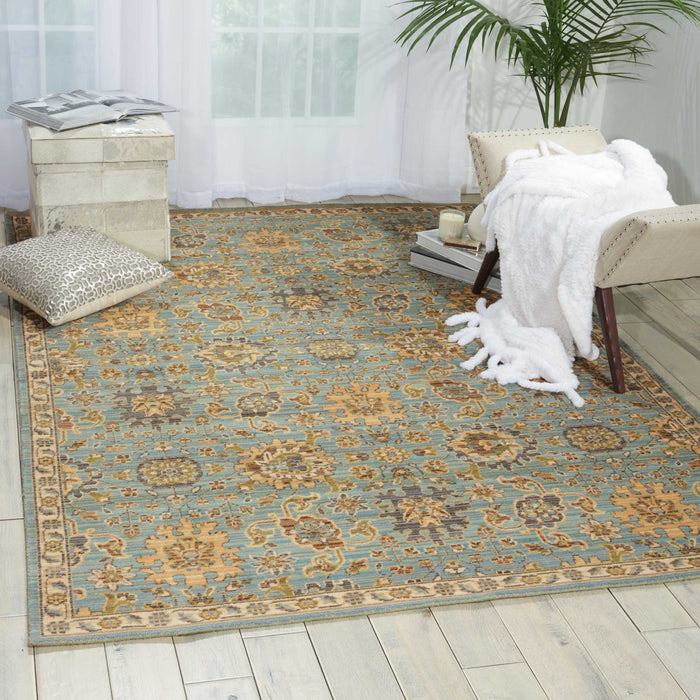 Nourison Timeless 2'x3' Blue  Area Rug