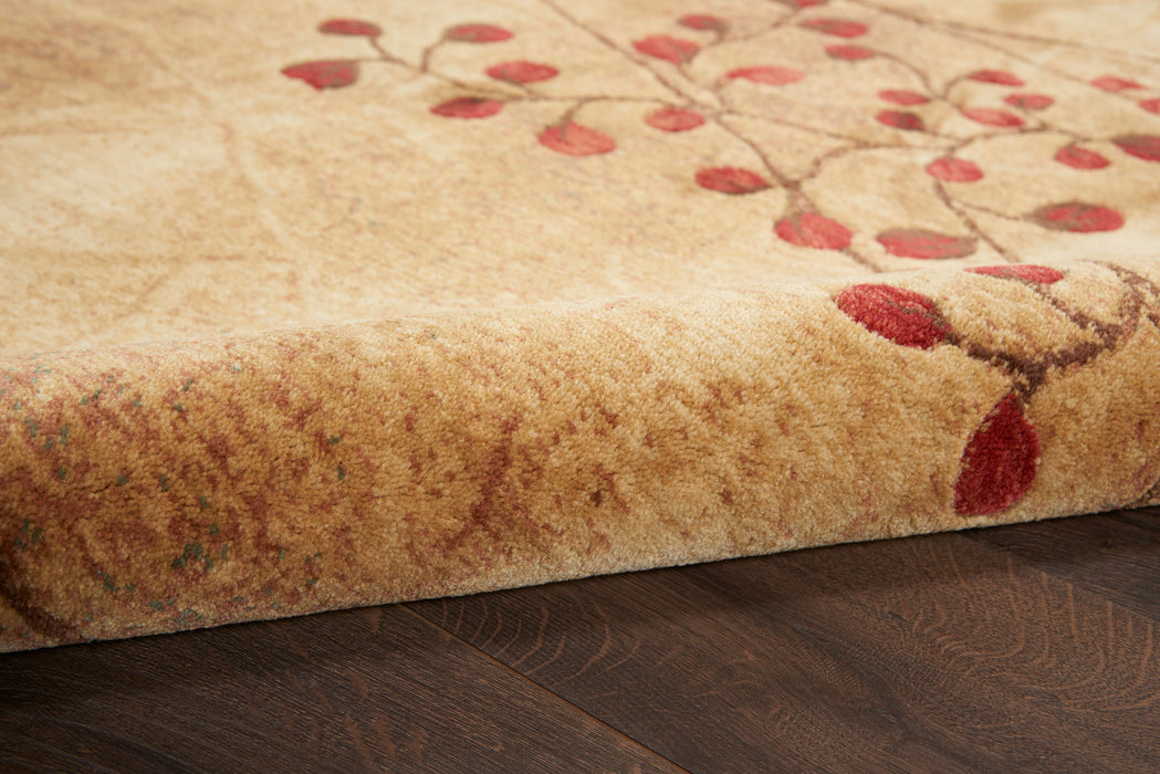 Nourison Somerset ST74 Brown 6' Round  Area Rug