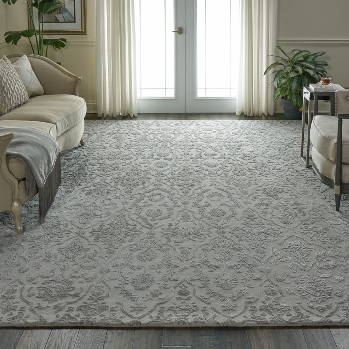 Nourison Opaline OPA15 Taupe 9'x12' Oversized Rug