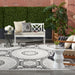 Nourison Key Largo 9'x12' Grey Area Rug