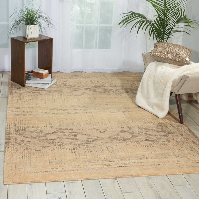 Nourison Silk Elements SKE27 Beige 8'x10' Rug