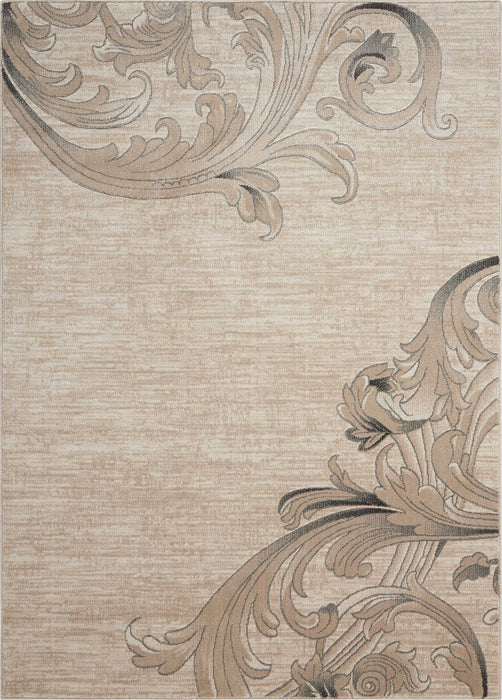 Nourison Maxell MAE05 Taupe 9'x13' Oversized  Rug