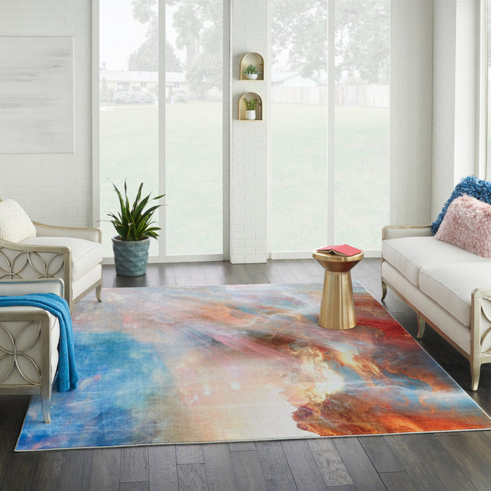 Nourison Le Reve LER04 Multicolor 8'x10' Large Rug