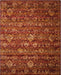 Nourison Rhapsody RH007 Red and Yellow 9'x12' Rug