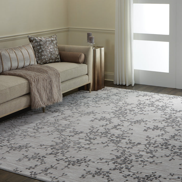 Nourison Urban Chic URC02 Grey 9'x12' Oversized  Rug