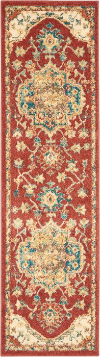Nourison Traditional Antique 8' Runner  Persian    Area Rug