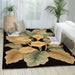 Nourison Tropics TS08 Black 4'x6' Area Rug