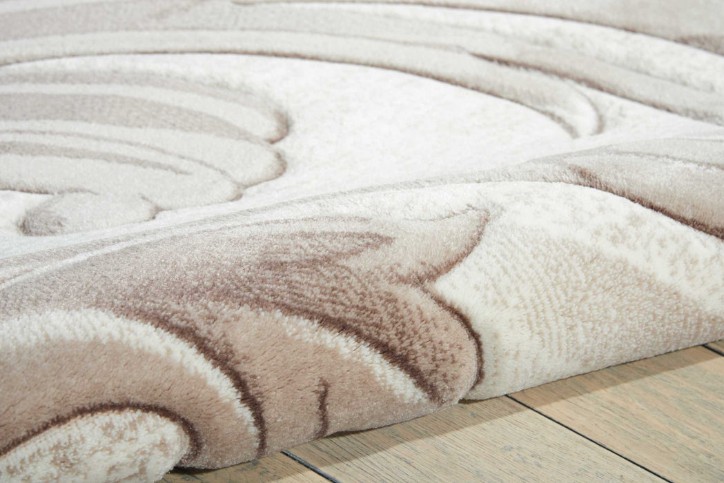 Nourison Soho SOH05 Beige 4'x6'  Area Rug
