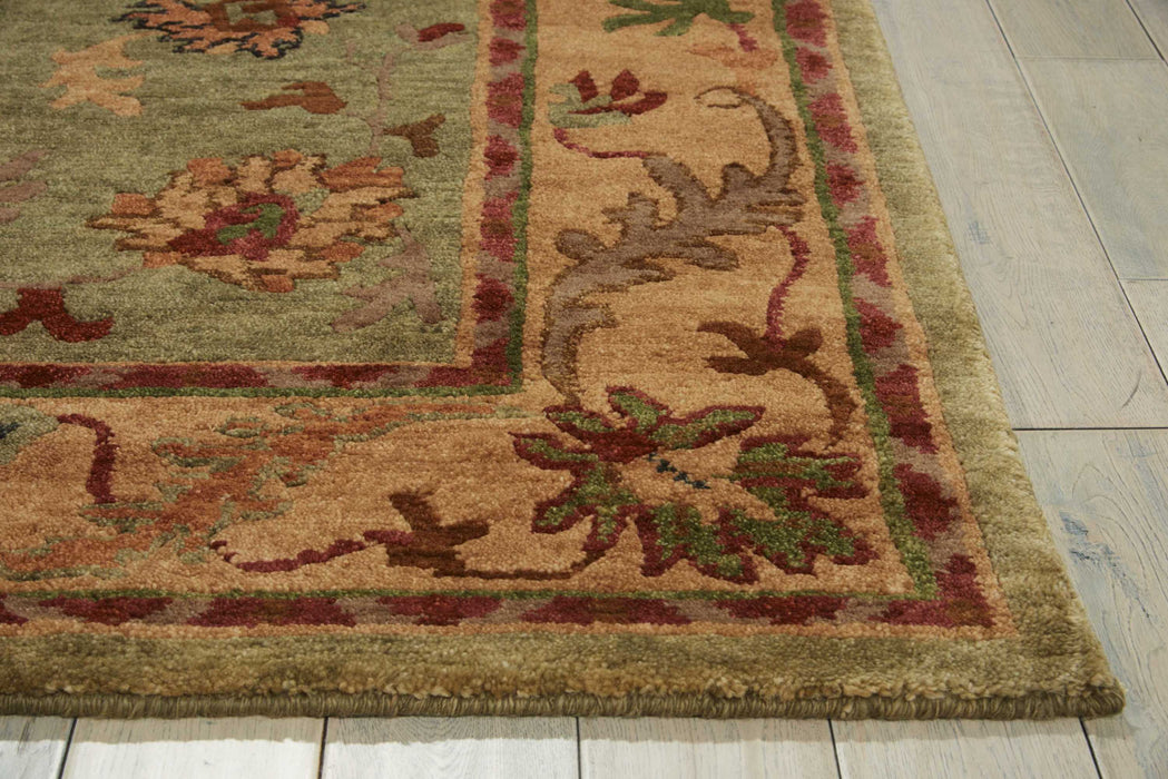 Nourison Tahoe TA03 Green 4'x6' Area Rug