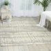 Nourison Twilight TWI10 White 9'x12' Oversized Rug