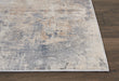 Nourison Rustic Textures RUS05 Beige and Grey 4'x6' Rustic Area Rug