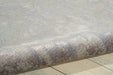 Nourison Twilight TWI05 Slate Blue and Grey 8'x10' Large Rug