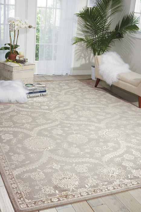 Nourison Luminance LUM04 Grey 8'x11' Rug