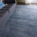 Nourison Weston WES01 Blue 10'x14' Textured Rug