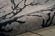 Nourison Twilight TWI17 Black and Grey 10'x14' Oversized Rug