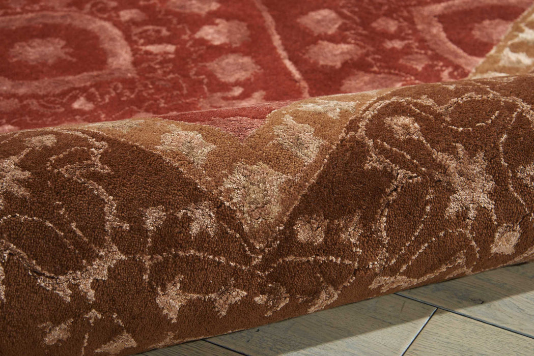 Nourison Symphony SYM06 Red 5'x8'  Area Rug